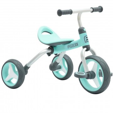Funbee-funbee FUNBEE Porteur Tricycle 2 en 1 bleu clair Pour Enfant ◆ En promotion